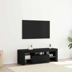 TV-kast met lade 120 x 35 x 40 cm Bewerkt hout>vidaXL Clearance