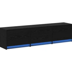TV-kast met LED 165 x 34 x 40 cm Bewerkt hout>vidaXL Discount