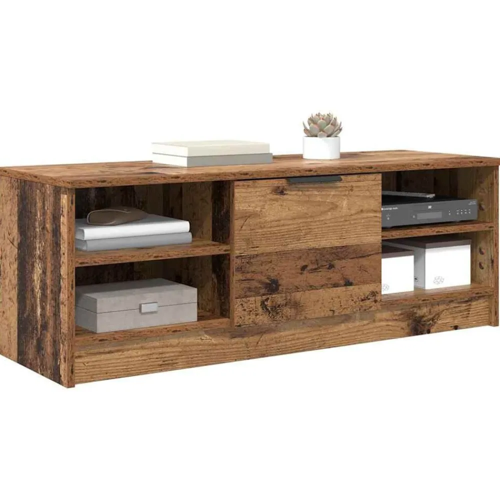 Tv-Meubels*vidaXL TV-kast 102 x 35 x 36,5 cm Bewerkt hout Oud hout