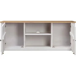 Tv-kast Panama Range 120x40x50 cm massief grenenhout><noscript><img width=