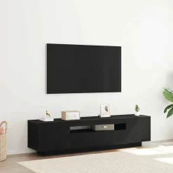 TV-kast Zwart 160 x 35 x 40 cm Bewerkt hout>vidaXL Discount