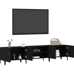 TV-kast 180 x 31,5 x 40 cm Bewerkt hout><noscript><img width=