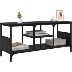 TV-kast 100 x 35 x 45 cm Gemonteerd hout en ijzer><noscript><img width=