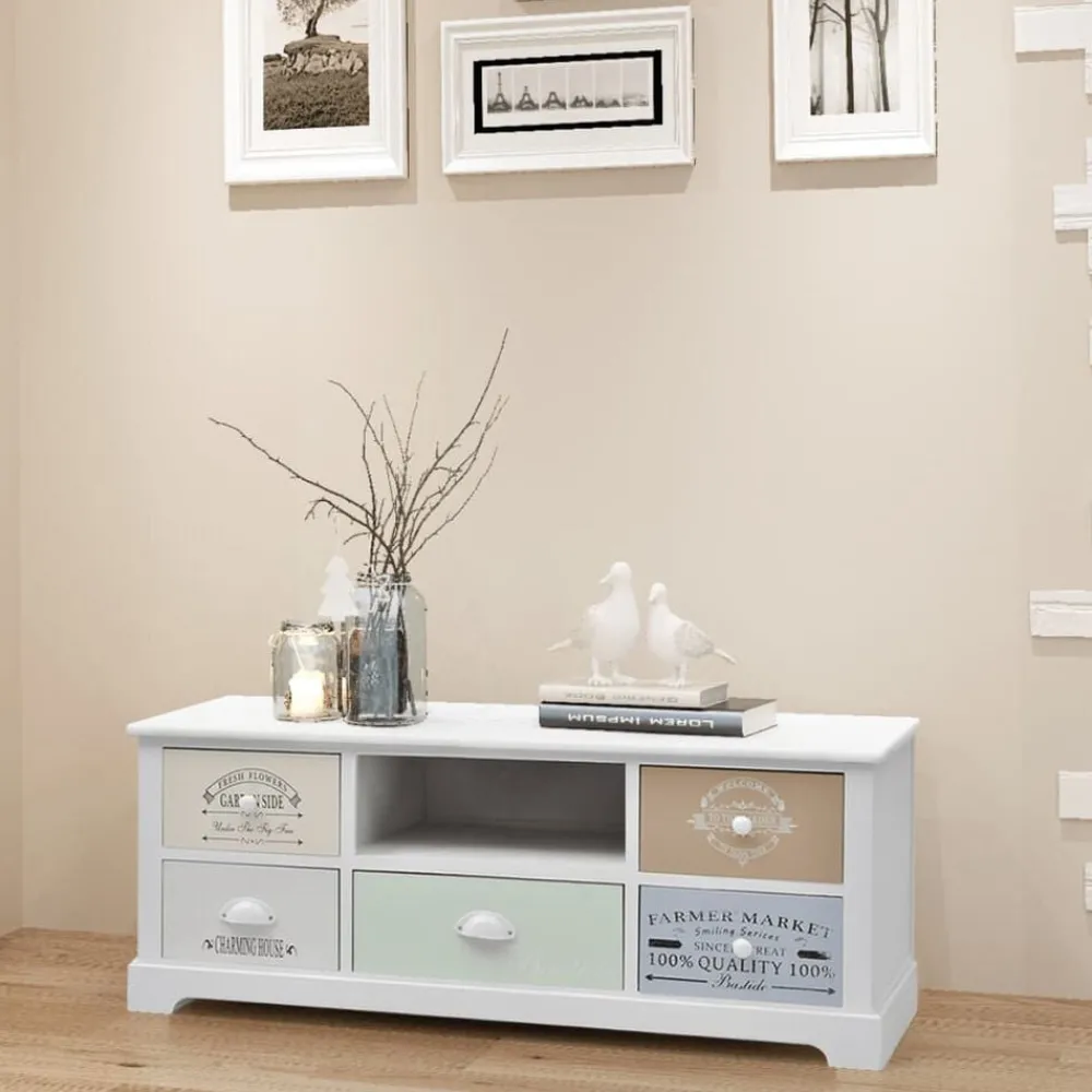 Tv-Meubels*vidaXL Tv-meubel Franse stijl hout