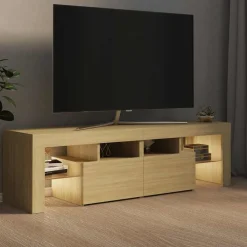 Tv-meubel LED-verlichting 140x36,5x40 cm kleurig><noscript><img width=