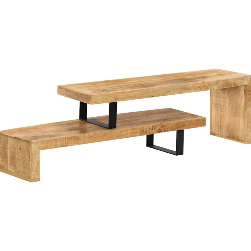 Tv-Meubels*vidaXL Tv-meubel massief mangohout
