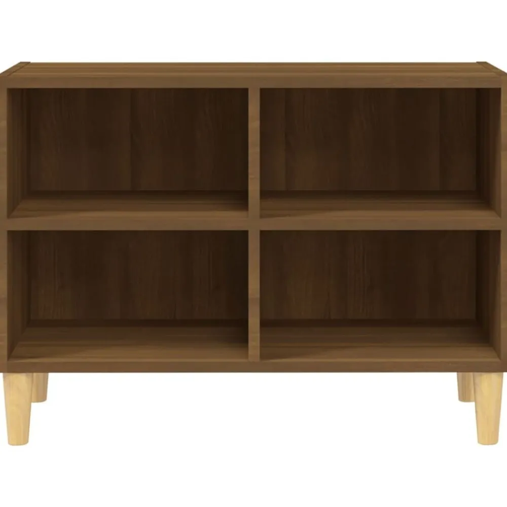 Tv-meubel met houten poten 69,5x30x50 cm>vidaXL Clearance