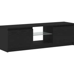 Tv-meubel met LED 120x30x36 cm bewerkt hout><noscript><img width=