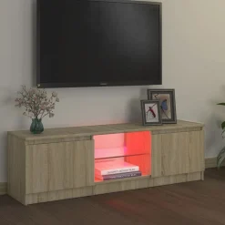 Tv-meubel met LED-verlichting 120x30x36 cm kleur><noscript><img width=