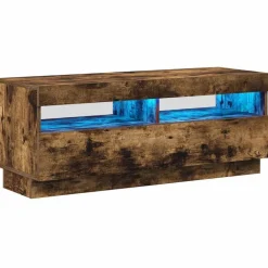 Tv-meubel met LED-verlichting 100x35x40 cm kleurig>vidaXL Sale
