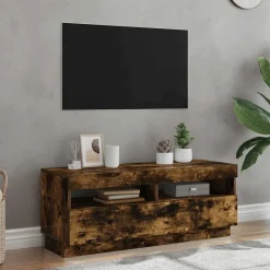 Tv-meubel met LED-verlichting 100x35x40 cm kleurig>vidaXL Sale