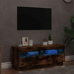 Tv-meubel met LED-verlichting 100x35x40 cm kleurig><noscript><img width=
