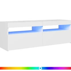 Tv-meubel met LED-verlichting 120x35x40 cm>vidaXL New