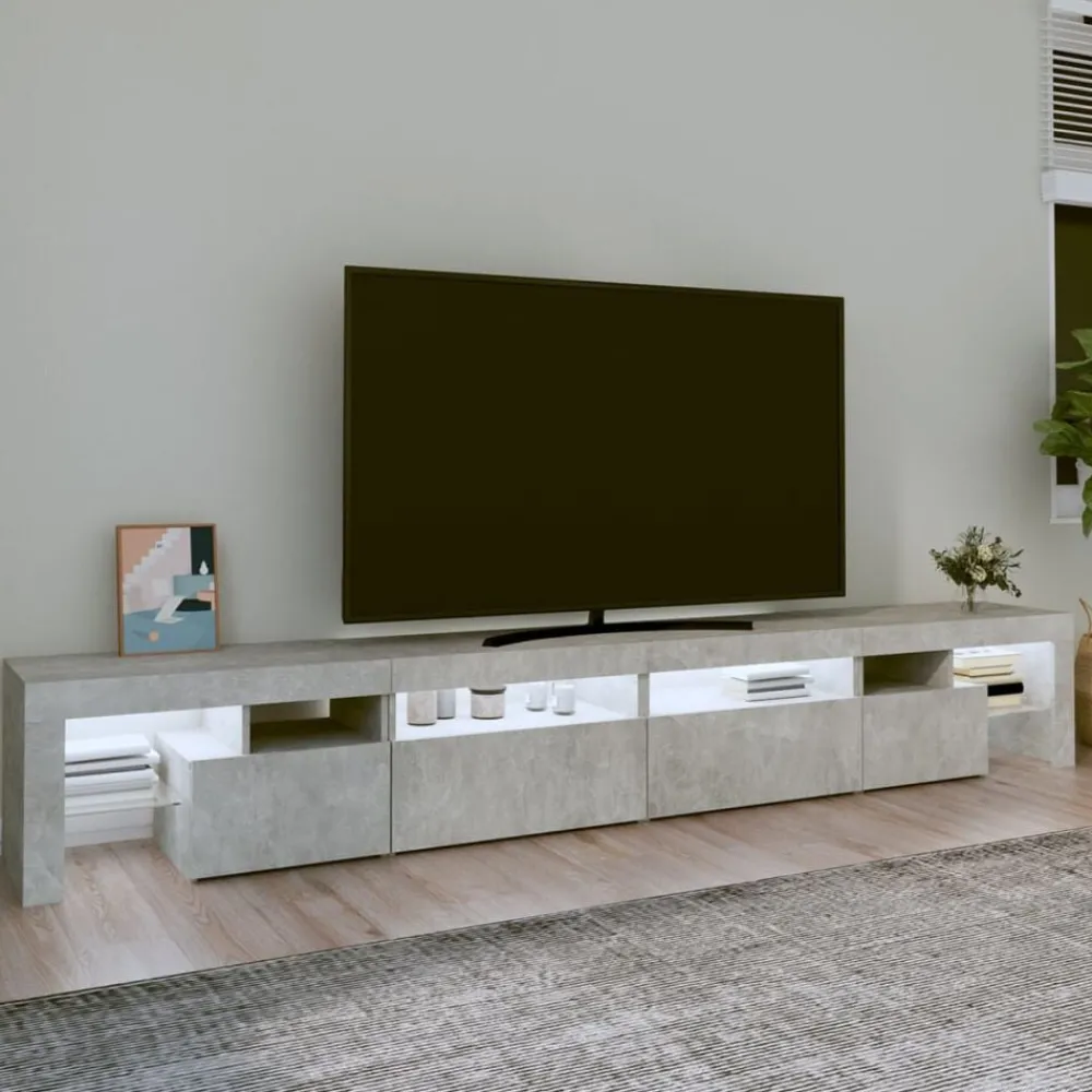 Tv-meubel met LED-verlichting 260x36,5x40 cm>vidaXL Discount