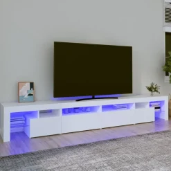 Tv-meubel met LED-verlichting 260x36,5x40 cm>vidaXL