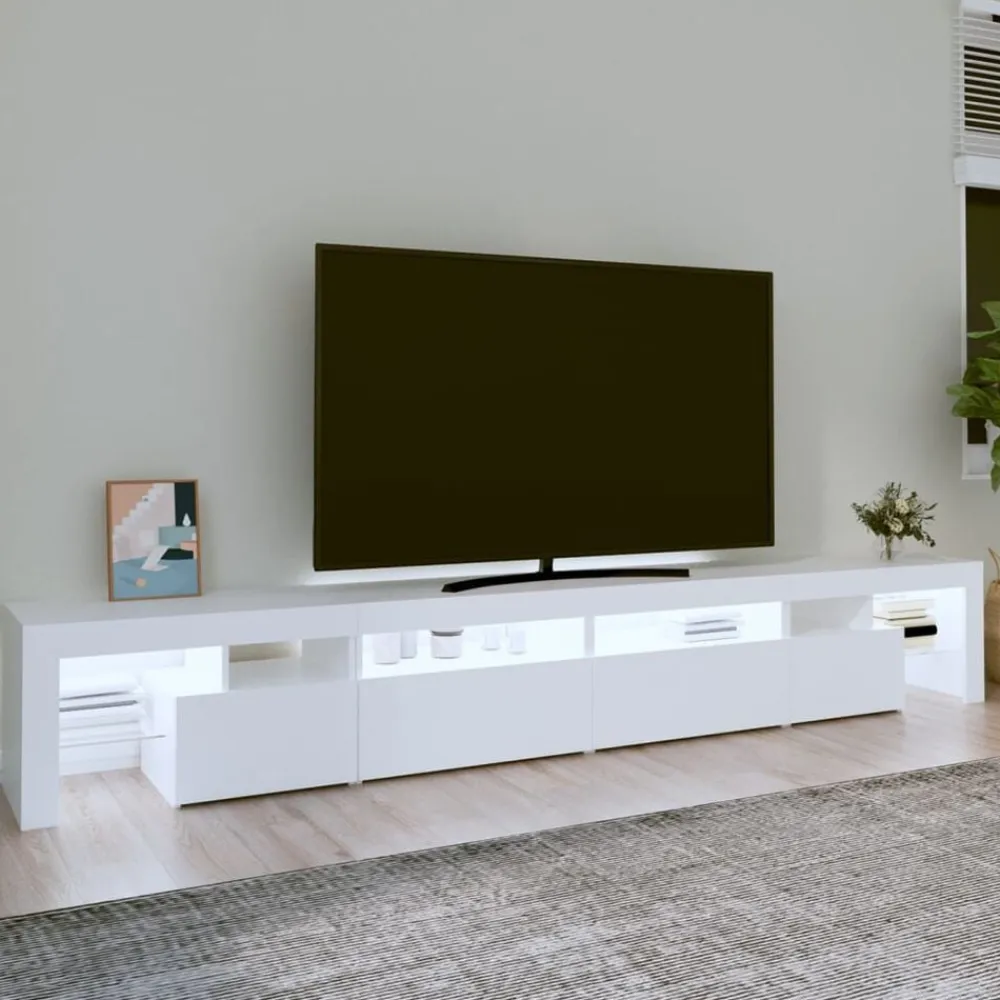 Tv-meubel met LED-verlichting 260x36,5x40 cm>vidaXL
