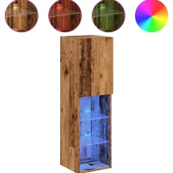 Tv-meubel met LED-verlichting 30,5x30x102 cm kleurig>vidaXL Online