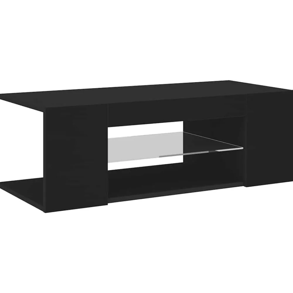 Tv-meubel met LED-verlichting 90x39x30 cm>vidaXL Hot
