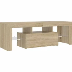 Tv-meubel met LED-verlichting 120x35x40cm kleurig><noscript><img width=