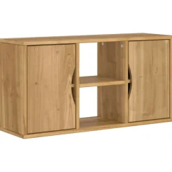 Tv-Meubels*vidaXL Tv-meubel ODDA 79x24x40 cm massief grenenhout briwb