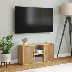 Tv-Meubels*vidaXL Tv-meubel ODDA 79x24x40 cm massief grenenhout briwb