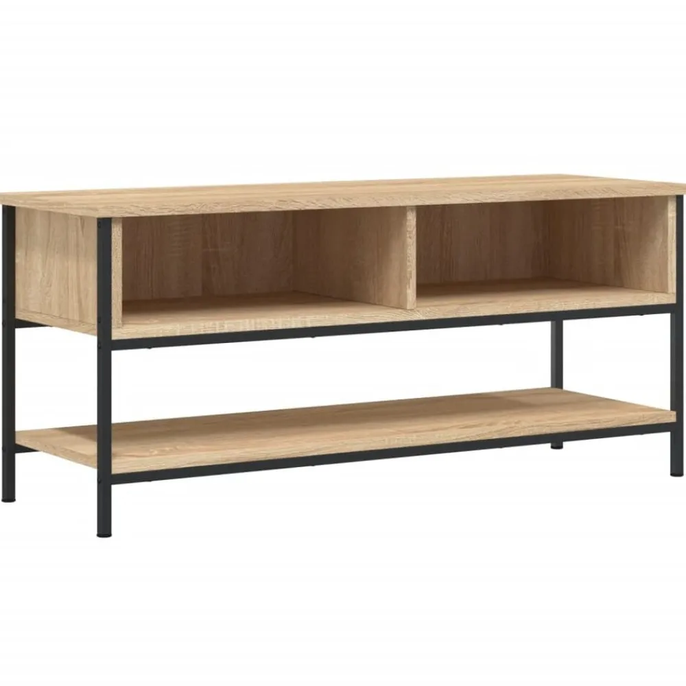 Tv-Meubels*vidaXL Tv-meubel 100x35x45 cm bewerkt hout Sonoma eiken