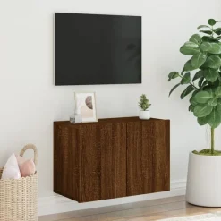 Tv-Meubels*vidaXL Tv-meubel wandgemonteerd 60x30x41 cm bruin eikenkleur
