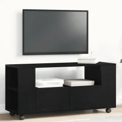Tv-meubel wielen 102x34,5x43 cm spaanplaat kleurig>vidaXL