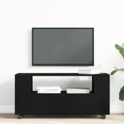 Tv-meubel wielen 102x34,5x43 cm spaanplaat kleurig><noscript><img width=