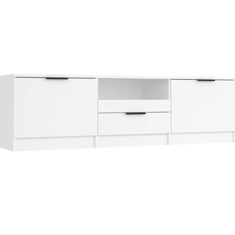 Tv-meubel 140x35x40 cm bewerkt hout>vidaXL