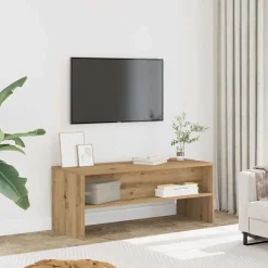 Tv-Meubels*vidaXL Tv-meubel 100x40x40 cm bewerkt hout artisanaal eikenkleurig