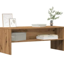 Tv-Meubels*vidaXL Tv-meubel 100x40x40 cm bewerkt hout artisanaal eikenkleurig