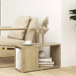 Tv-meubel 60x24x32 cm bewerkt hout kleurig>vidaXL