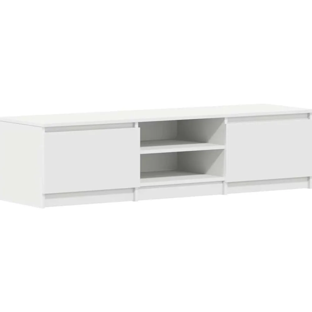 Tv-Meubels*vidaXL Tv-meubel 140x40x35,5 cm bewerkt hout Wit