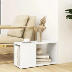 Tv-meubel 60x24x32 cm bewerkt hout>vidaXL New
