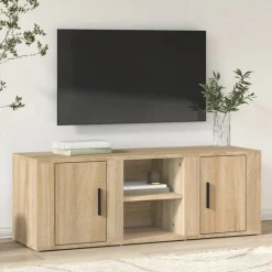 Tv-meubel 100x31,5x35 cm bewerkt hout kleurig>vidaXL