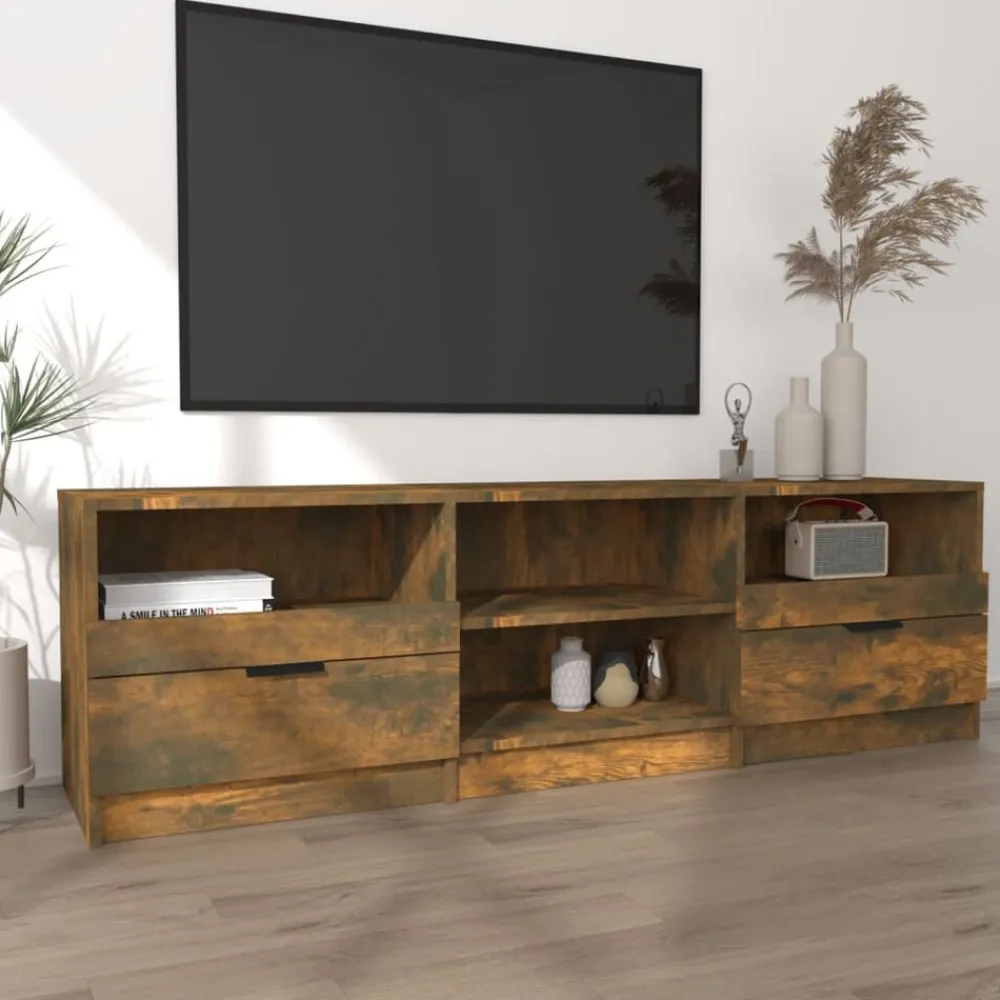 Tv-meubel 150x33,5x45 cm bewerkt hout kleurig>vidaXL Clearance