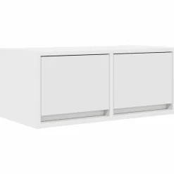 Tv-Meubels*vidaXL Tv-meubel 60x31x25,5 cm bewerkt hout Wit