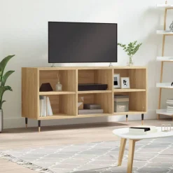 Tv-meubel 103,5x30x50 cm bewerkt hout kleurig>vidaXL Hot