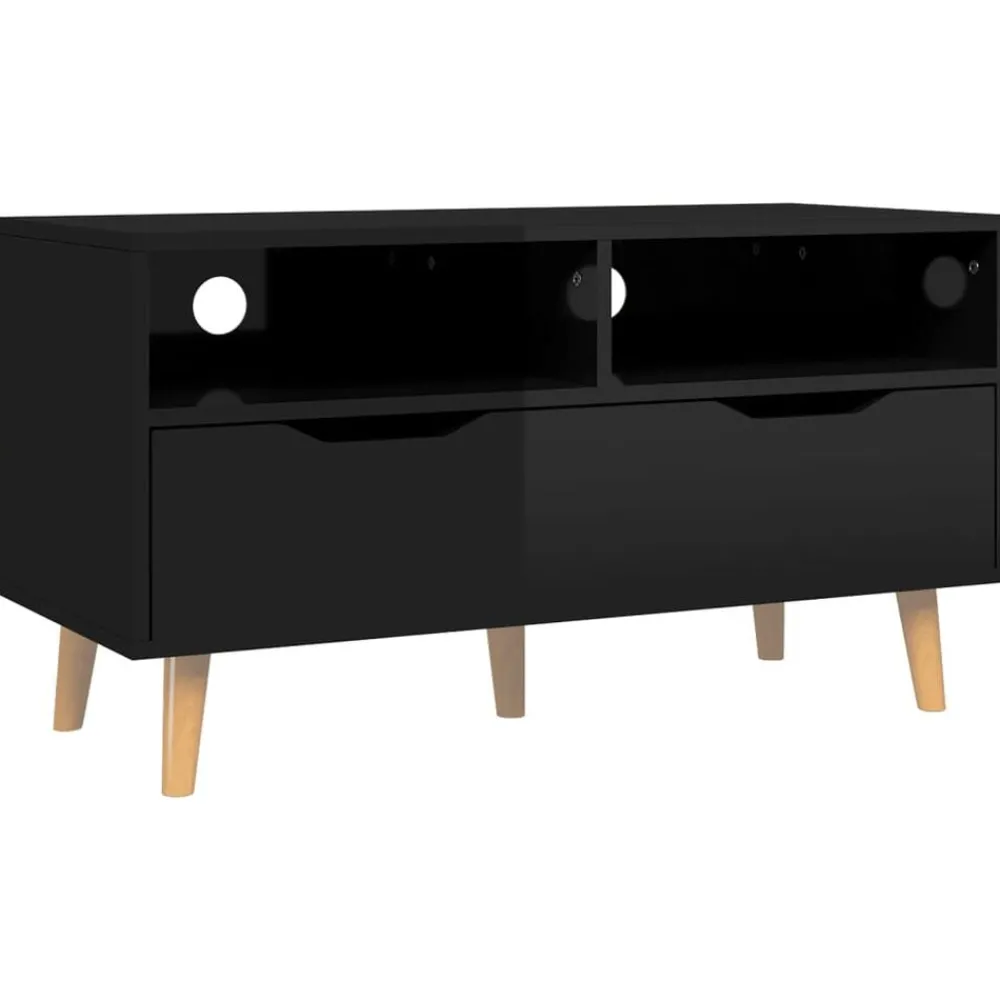 Tv-meubel 90x40x48,5 cm bewerkt hout>vidaXL Sale