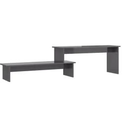 Tv-Meubels*vidaXL Tv-meubel 180x30x43 cm bewerkt hout Hoogglans grijs