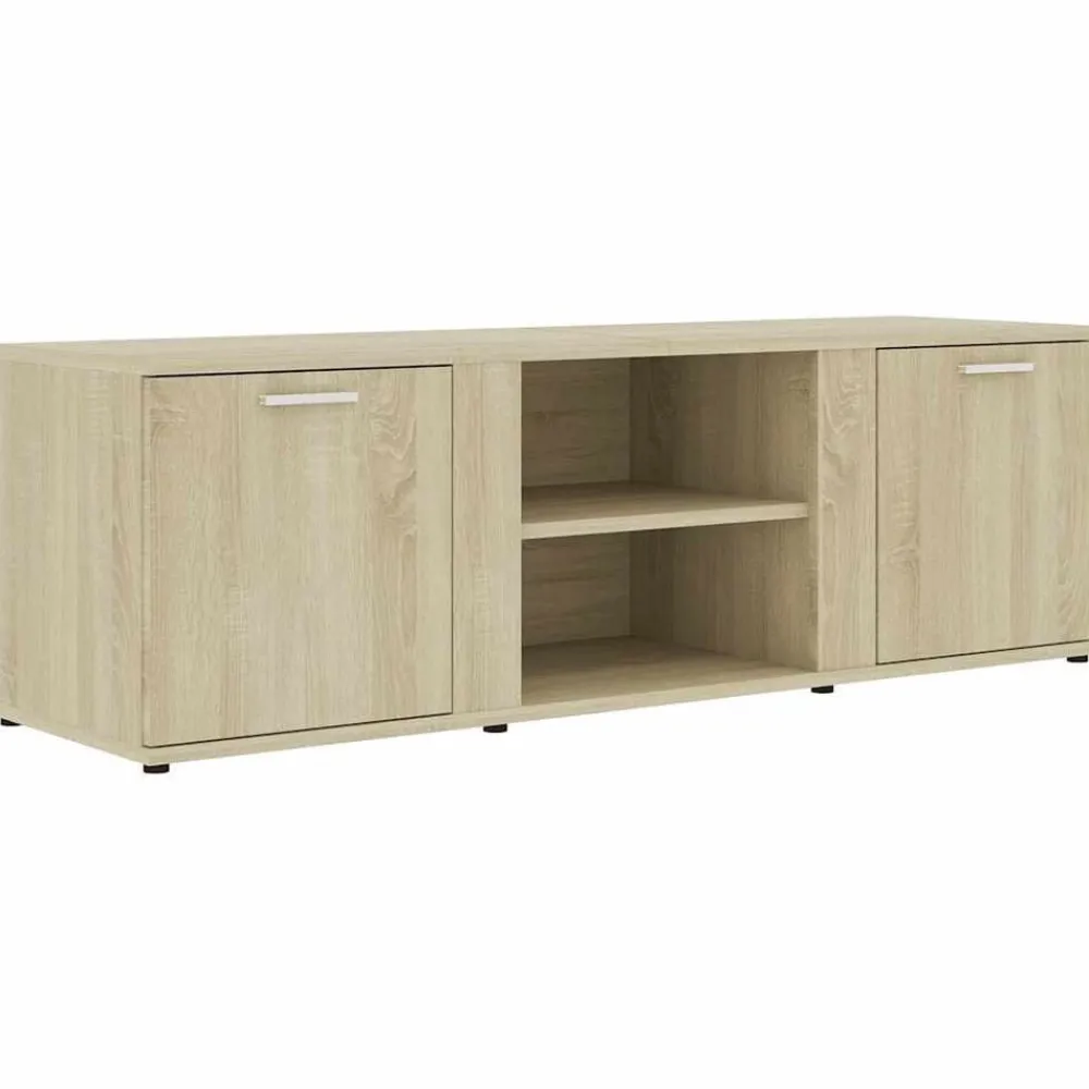 Tv-meubel 120x34x37 cm bewerkt hout kleurig>vidaXL