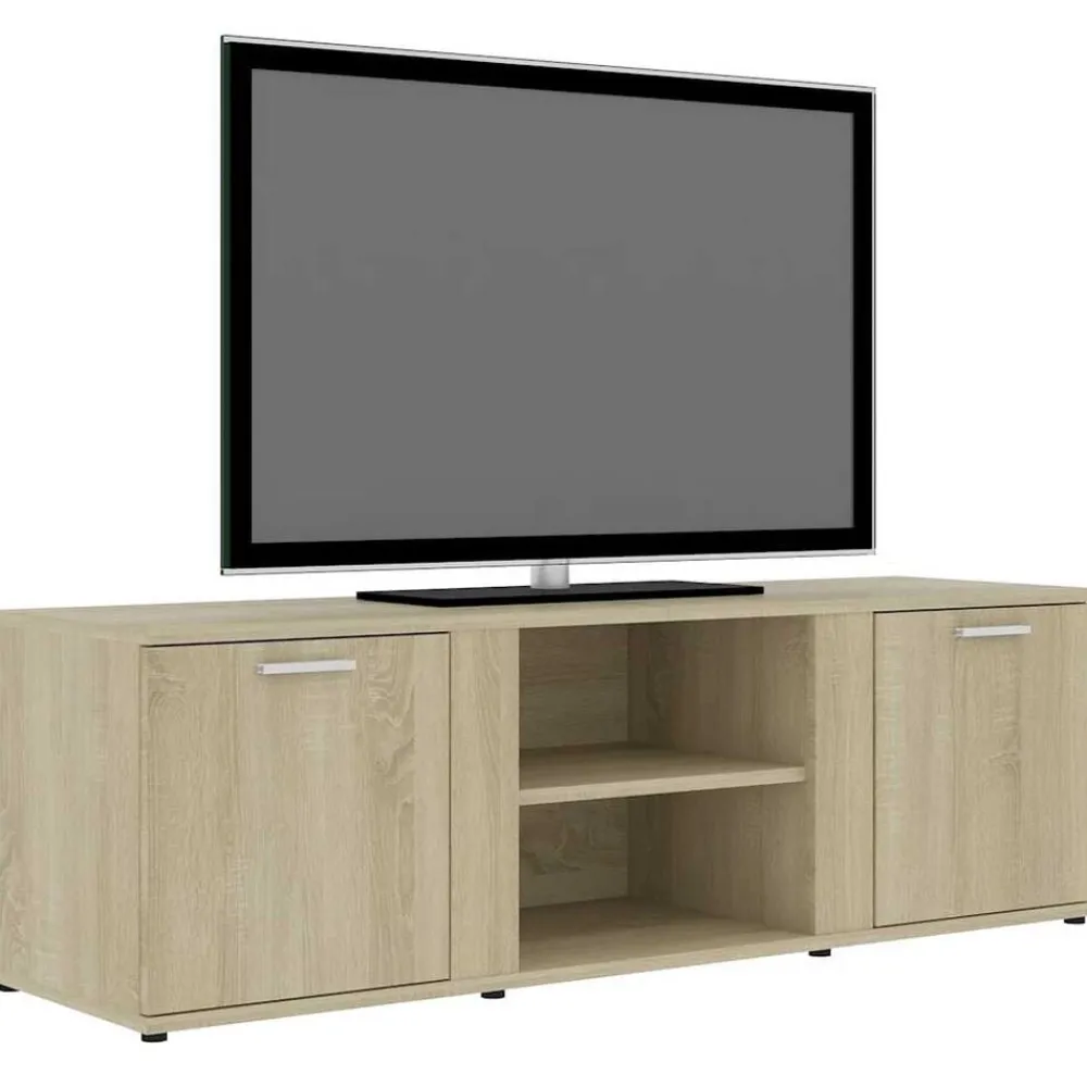 Tv-meubel 120x34x37 cm bewerkt hout kleurig>vidaXL