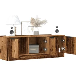 Tv-Meubels*vidaXL Tv-meubel 102x35x36,5 cm bewerkt hout kleurig Oud hout