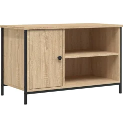 Tv-meubel 80x40x50 cm bewerkt hout kleurig>vidaXL Online
