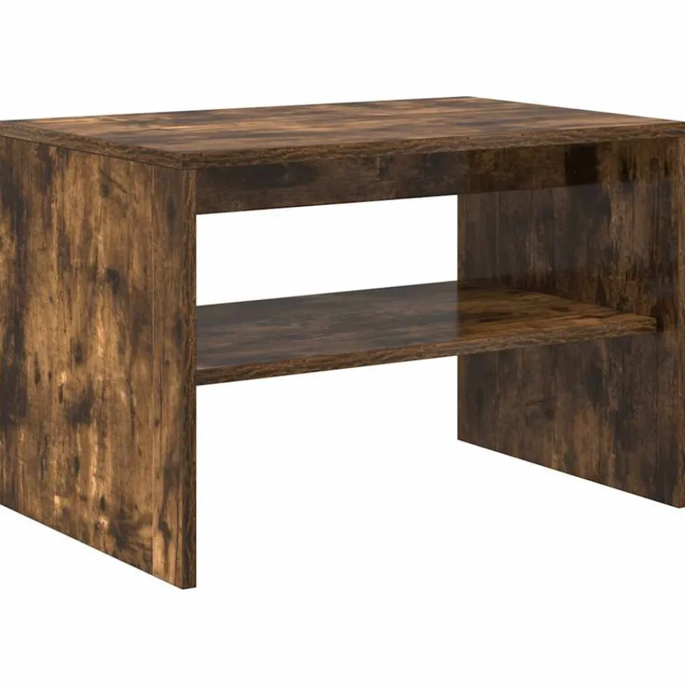 Tv-Meubels*vidaXL Tv-meubel 60x40x40 cm bewerkt hout kleurig Gerookt eiken
