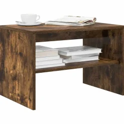Tv-Meubels*vidaXL Tv-meubel 60x40x40 cm bewerkt hout kleurig Gerookt eiken