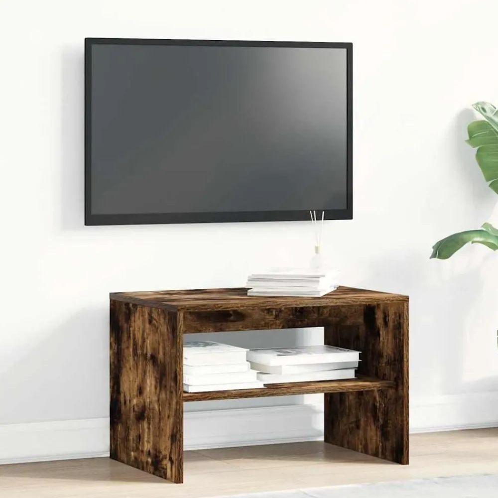 Tv-Meubels*vidaXL Tv-meubel 60x40x40 cm bewerkt hout kleurig Gerookt eiken