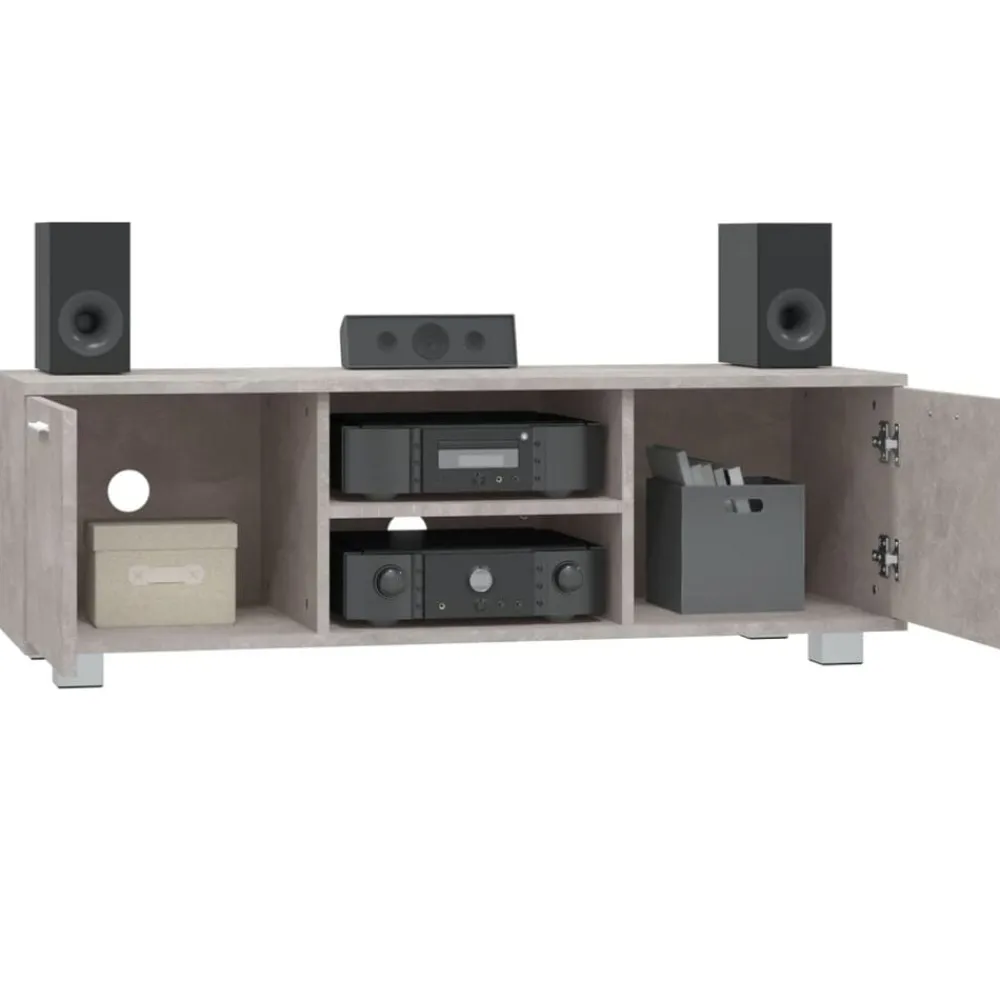 Tv-meubel 120x40,5x35 cm bewerkt hout>vidaXL New