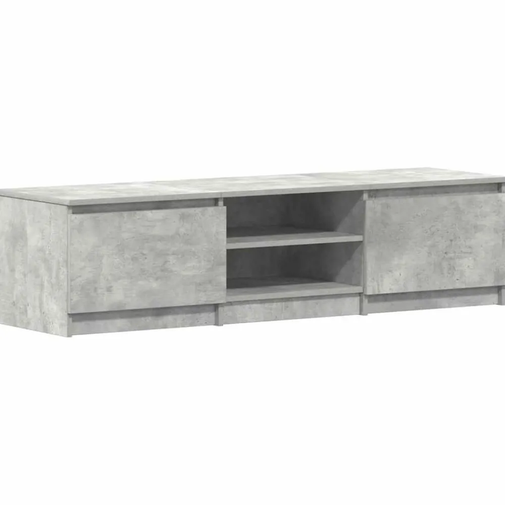 Tv-Meubels*vidaXL Tv-meubel 140x40x35,5 cm bewerkt hout Betongrijs